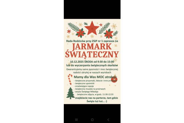 JARMARK ŚWIĄTECZNY