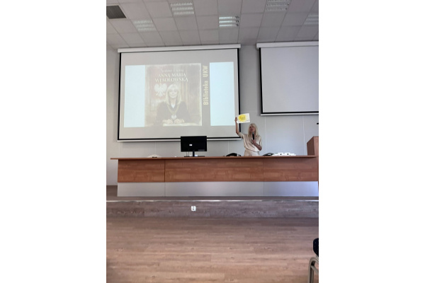 Spotkanie z sędzią panią Anną Marią Wesołowską 