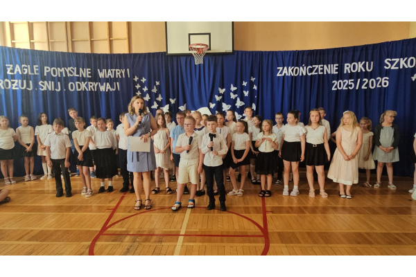 zakończenie roku klas 1 - 7