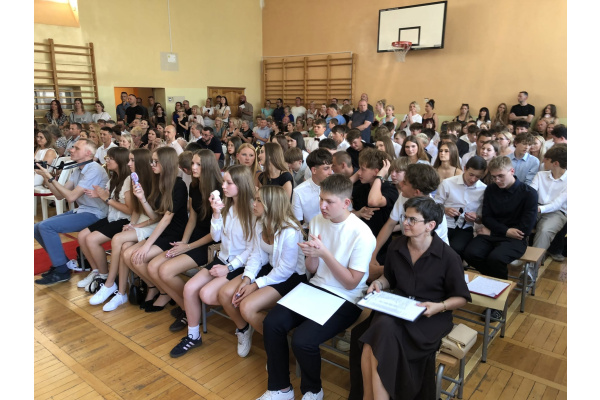 zakończenie szkoły klas 8a,b,c