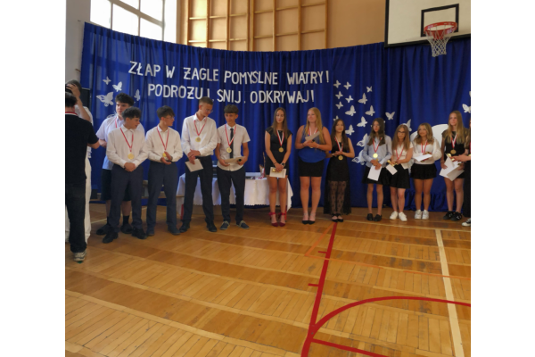 zakończenie szkoły klas 8a,b,c