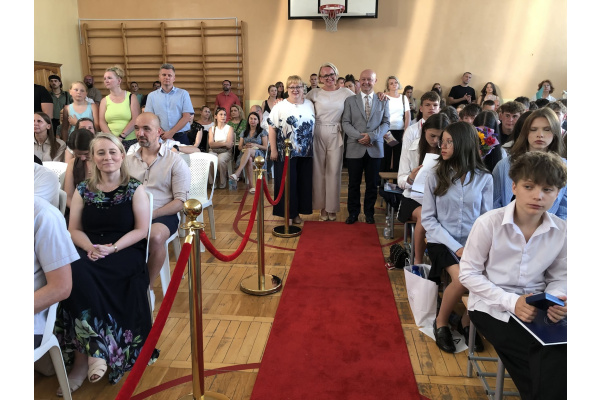 zakończenie szkoły klas 8a,b,c